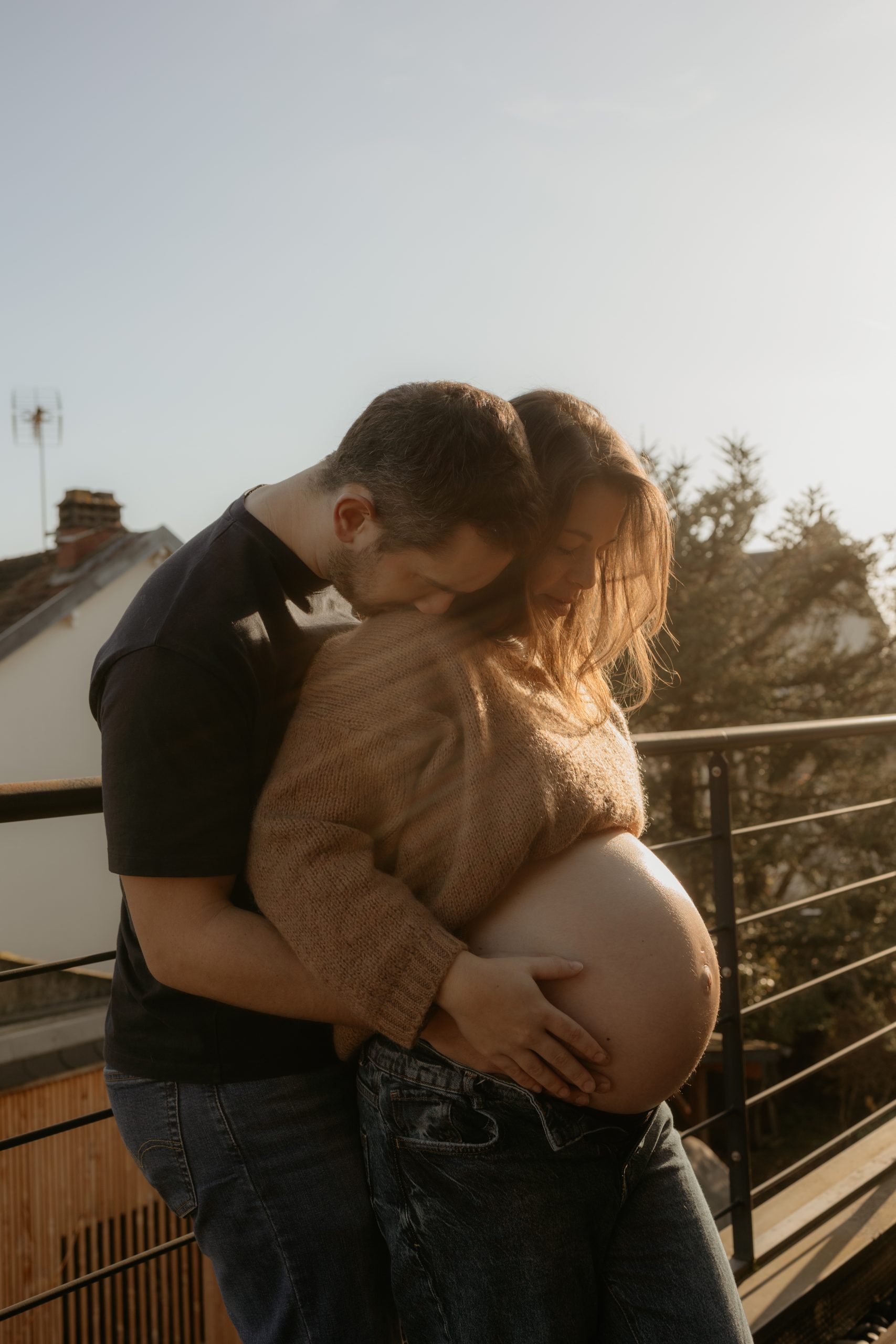 photographe seance grossesse rennes chateaubriant
