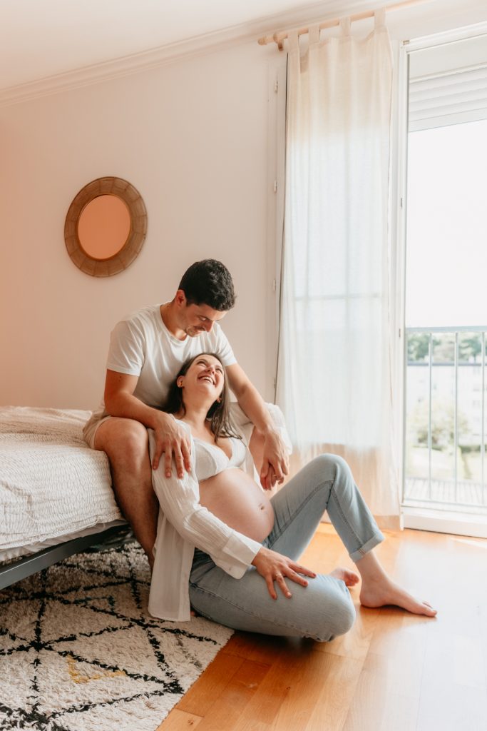 Séance grossesse a domicile rennes