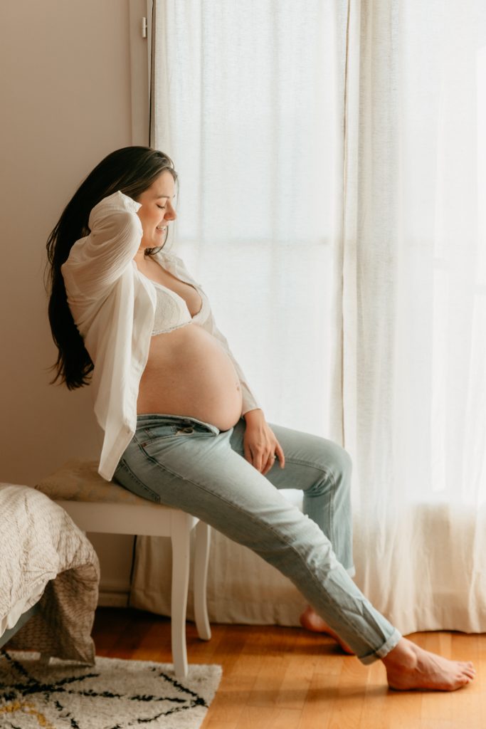 Séance grossesse a domicile rennes