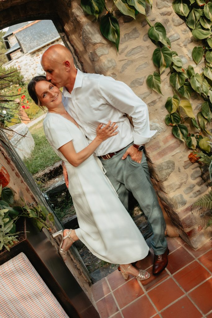 Photo de couple dans la serre